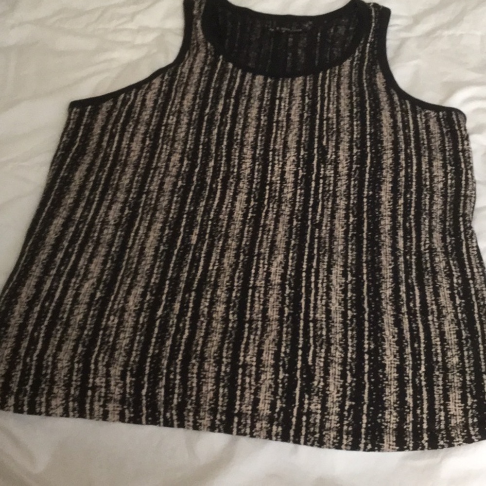 Rag n Bone black and beige top